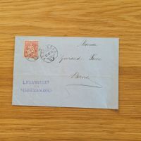 Document Verrières 1878 Bern L.F.Lambelet