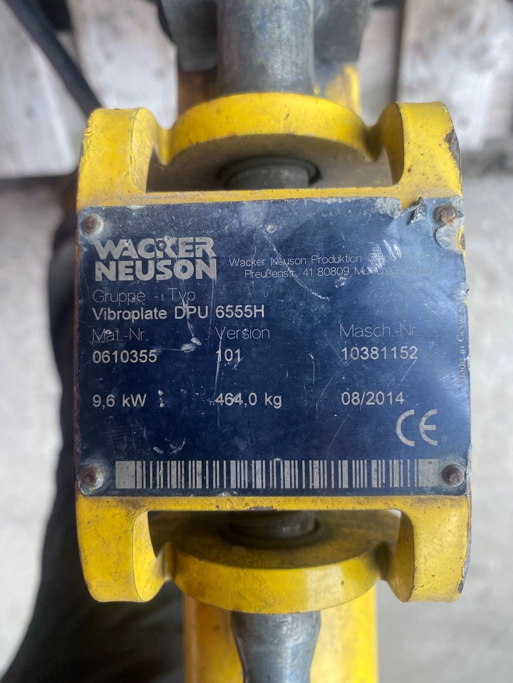Wacker Neuson Alle Maschinen: Vibroplatte DPU 6555H Wacker Neuson – Defekt aus Buchs AG von Valli-AG-Strassenbau 5
