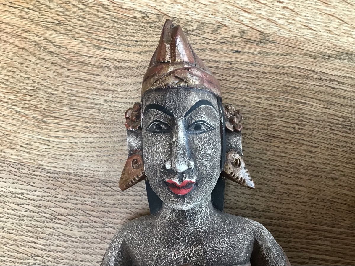 Statuette: Zwei Holzfiguren, Asien – Usato da Rodersdorf venduto da trueegg 7