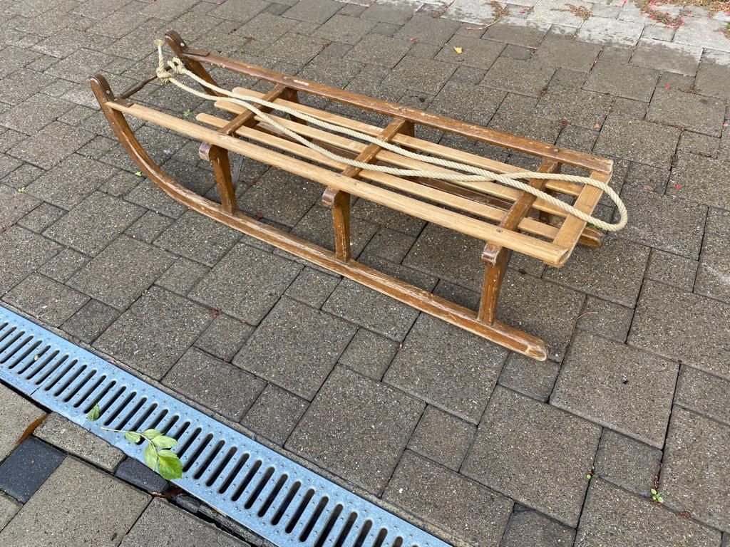 Slitta: Holz Schlitten – Usato da Schlieren venduto da Flower5