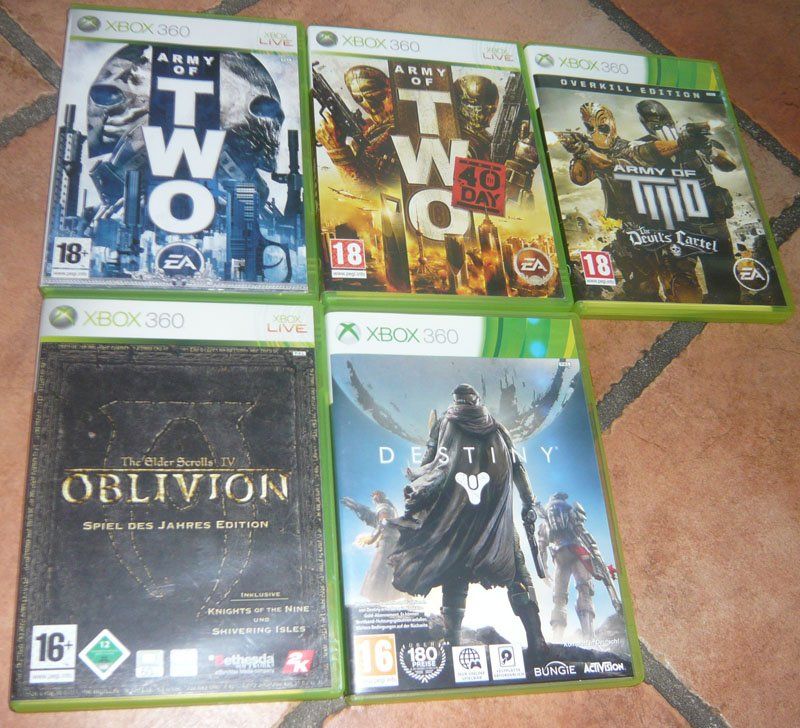Microsoft Jeux: 5 XBox 360 Spiele / Game – D'occasion à Ruggell par Btt