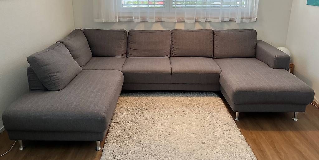 Livique Sofas: Polstergarnitur U-Form, grau  gebraucht – D'occasion à Safenwil par Gamli_97