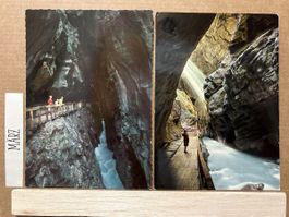 AK von Taminaschlucht Bad Ragaz