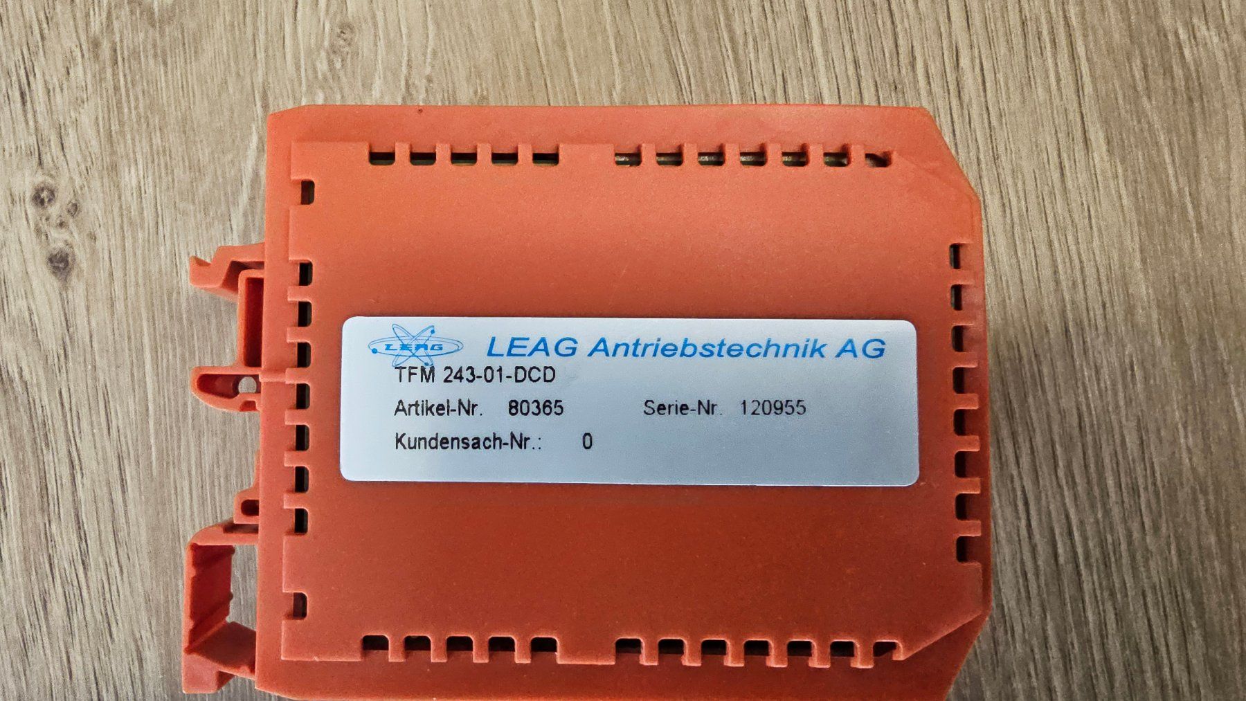Elektronikbauteile: 5 Stk. LEAG Servoregler Typ TFM 243-01-DCD 24V – Gebraucht aus Boniswil von LakeSide_Boniswil 1