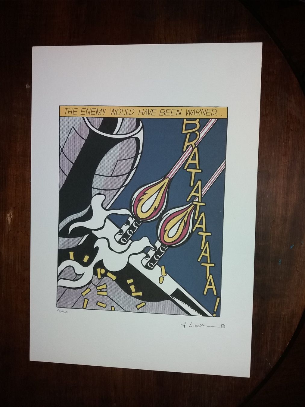 Foto & Immagini: KUNSTKLASSIK Roy Lichtenstein nur 150 Exp. Castelli Graphics – Usato da Welschenrohr venduto da Regool 1