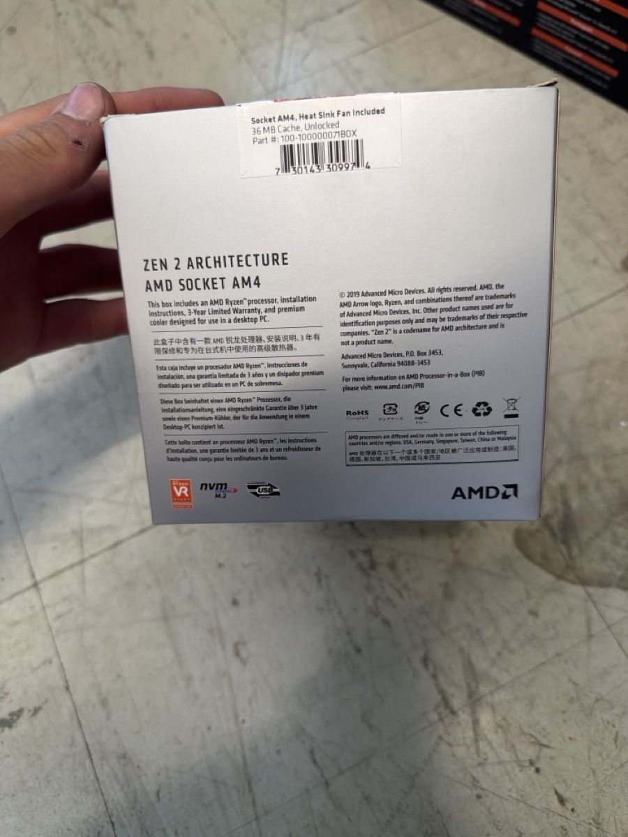 Amd Elektronikbauteile: AMD RYZEN 7 Prozessor 3. Gen. – Neu und originalverpackt aus St. Gallen von ima_h6l9 3