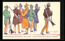 Aarau, Eidgenössisches Schützenfest 19