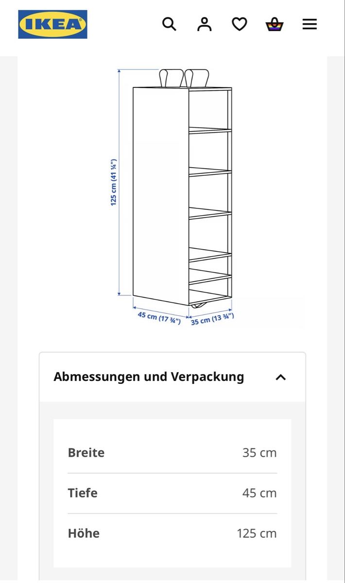 Ikea Garderobe: SKUBB Aufbewahrung mit 6 Fächern – Neu und originalverpackt aus Schwerzenbach von nev_8cqw 2