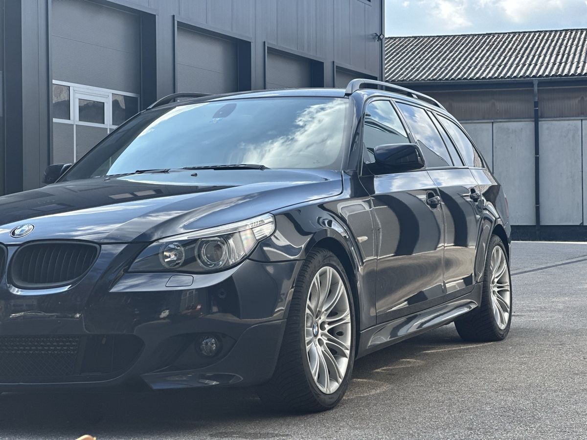 BMW Autos: BMW E61 545i frisch ab MFK – Gebraucht aus Grenchen von Carzio