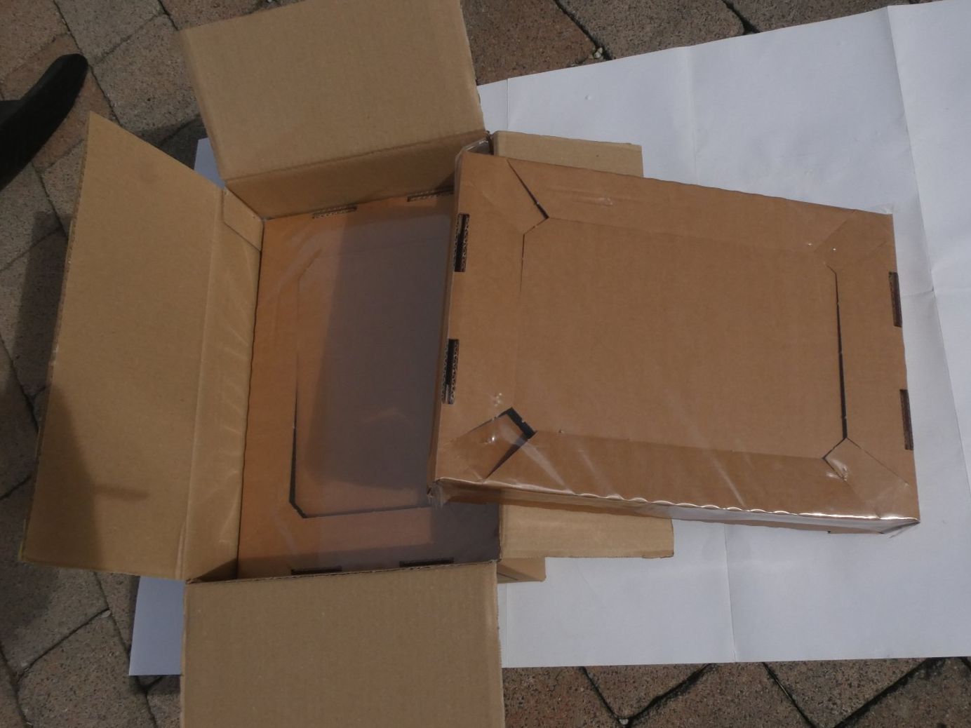 Kartons: Versandkarton für zerbrechliche Waren – Gebraucht aus Fulenbach von Hach0 4