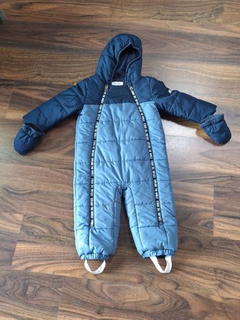 Ski-Anzug Grösse 92 mit Handschuhen