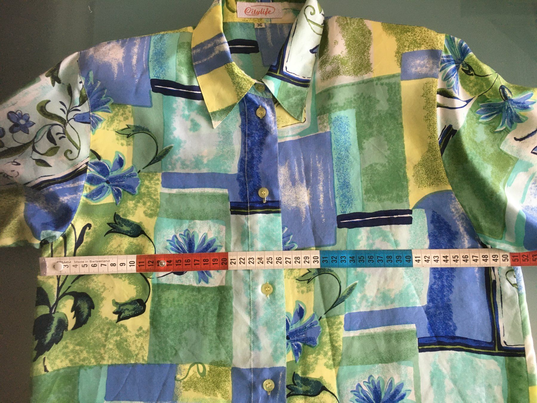 Camicette: Longbluse aus 100% Seide – Usato da Uetendorf venduto da Florabella01 5