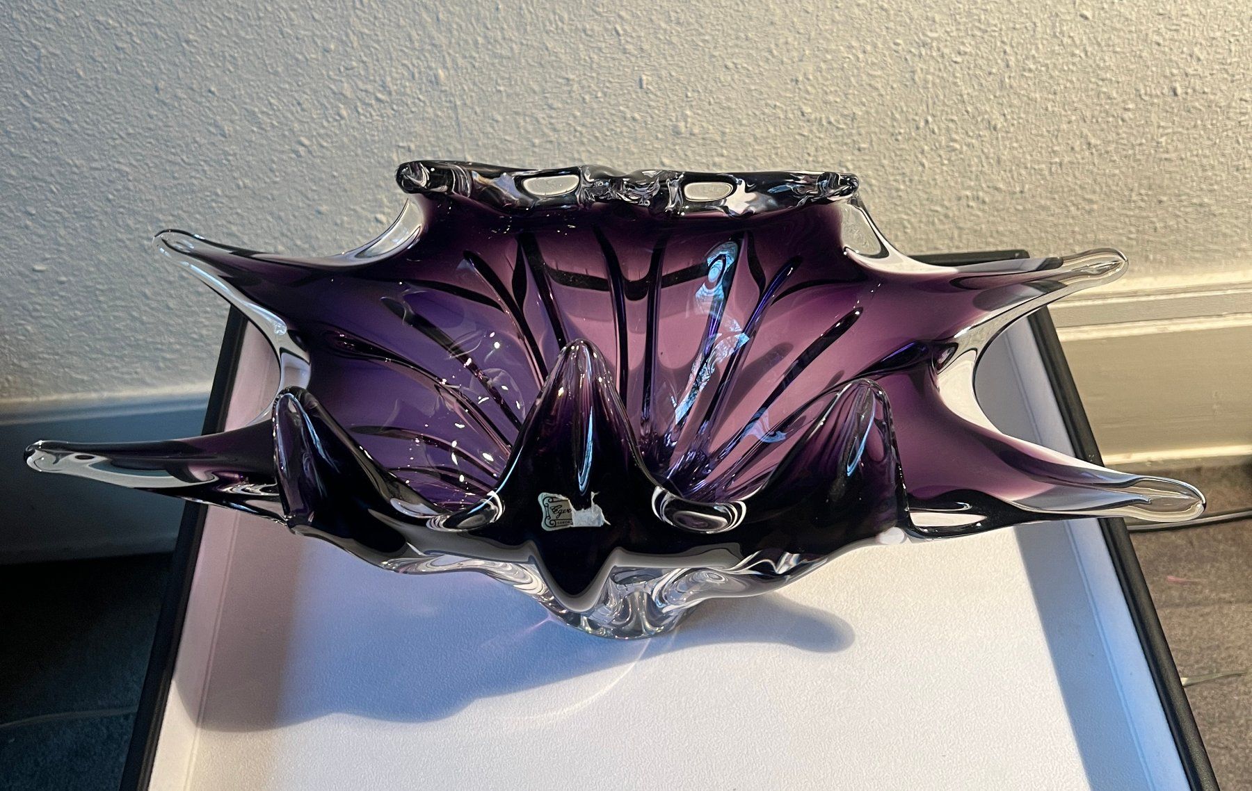 Servierplatten: Coupe Cristal VIntage Fruchtschale – Gebraucht aus La Neuveville von XavierLuke 1