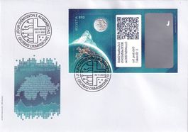 Crypto Stamp - FDC Sonderumschlag (Original der POST) - ID3