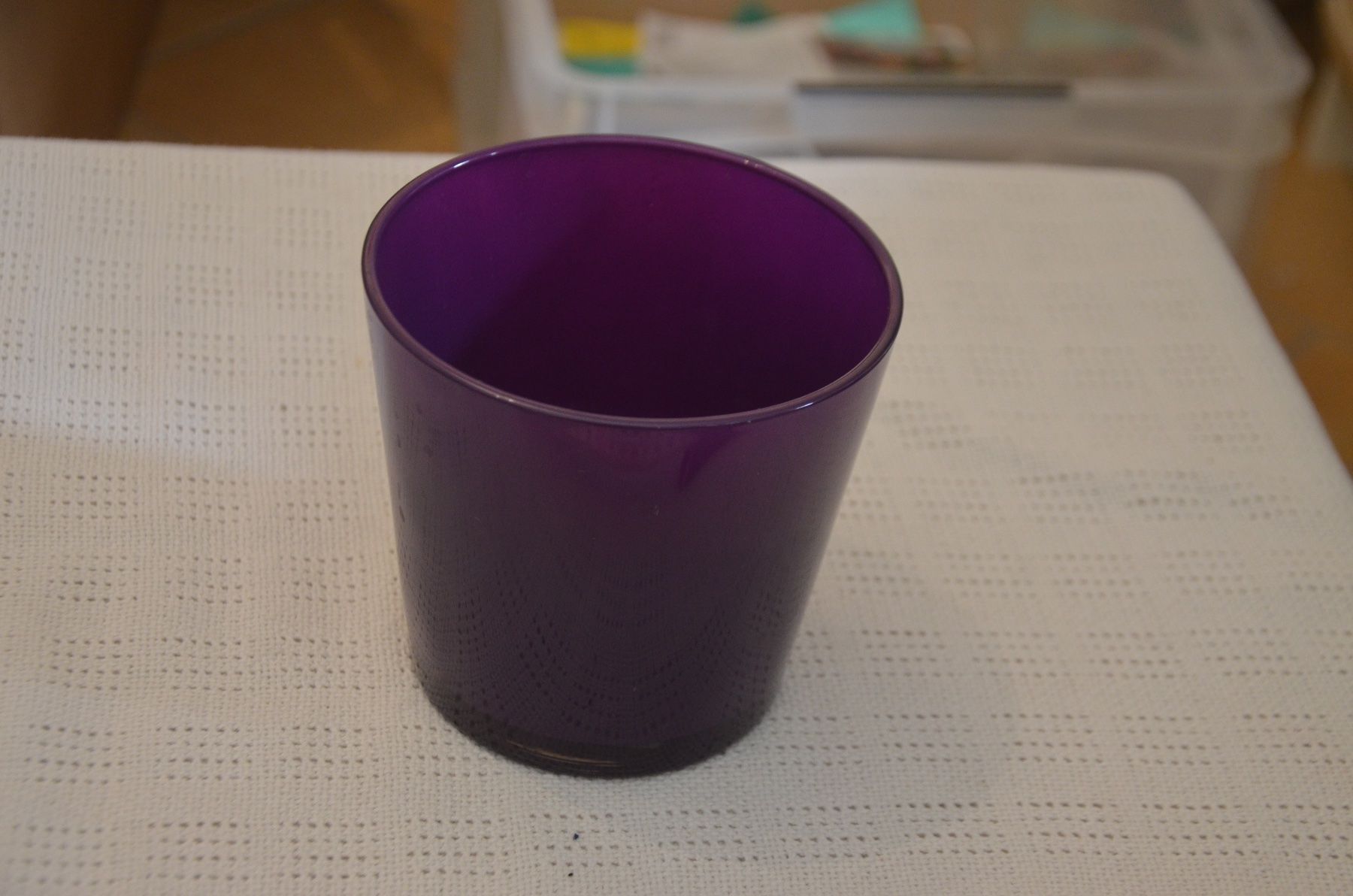 Vasi & Recipienti: VASE VIOLA GLAS – Usato da Chiasso venduto da Dolly015