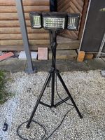 Baustrahler LED Stativ, Arbeitsleuchte, Top Zustand!