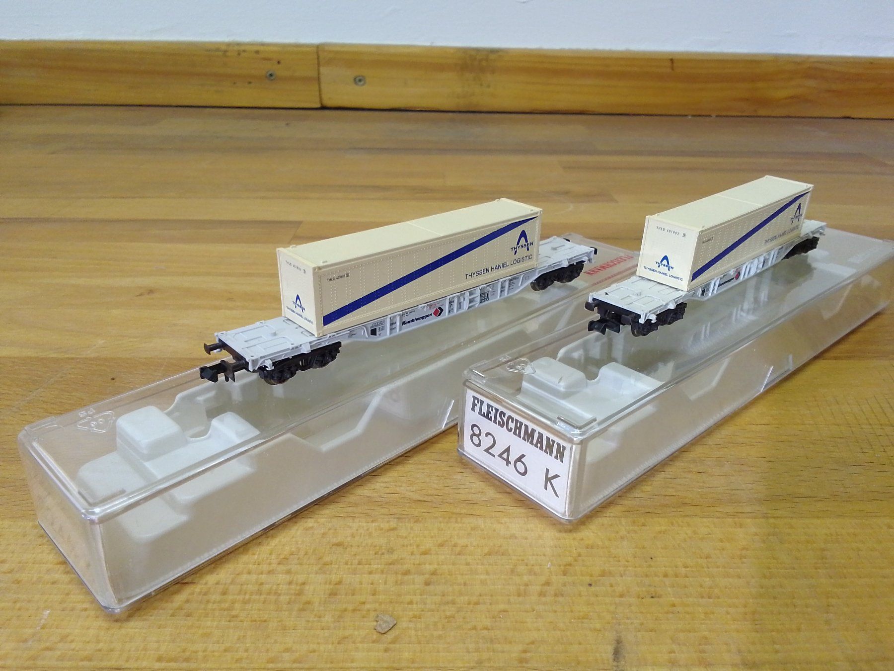 Fleischmann Trains électriques: Güterwagen "Thyssen Haniel" – D'occasion à Zollikofen par Noak 1