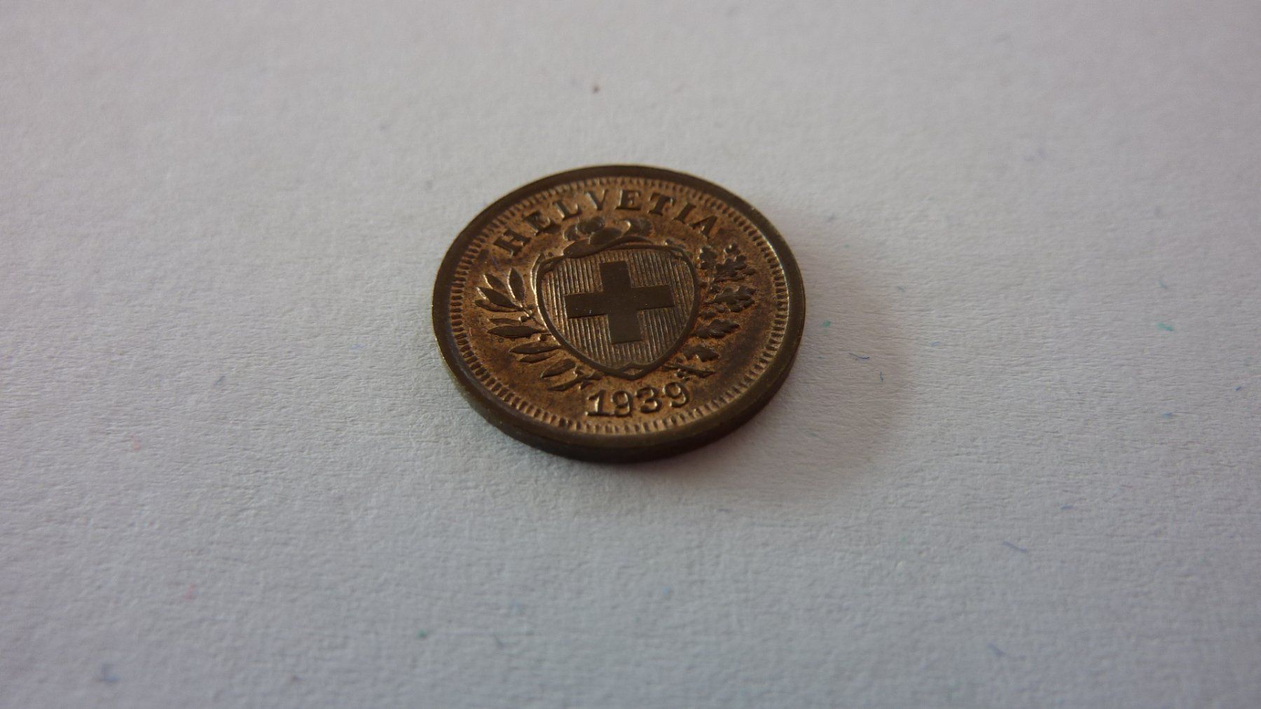 Toutes les monnaies: Uralter Einräppler 1939 , unzirkuliert – Neuf (Voir description) à Birrwil par Schnaepli 1