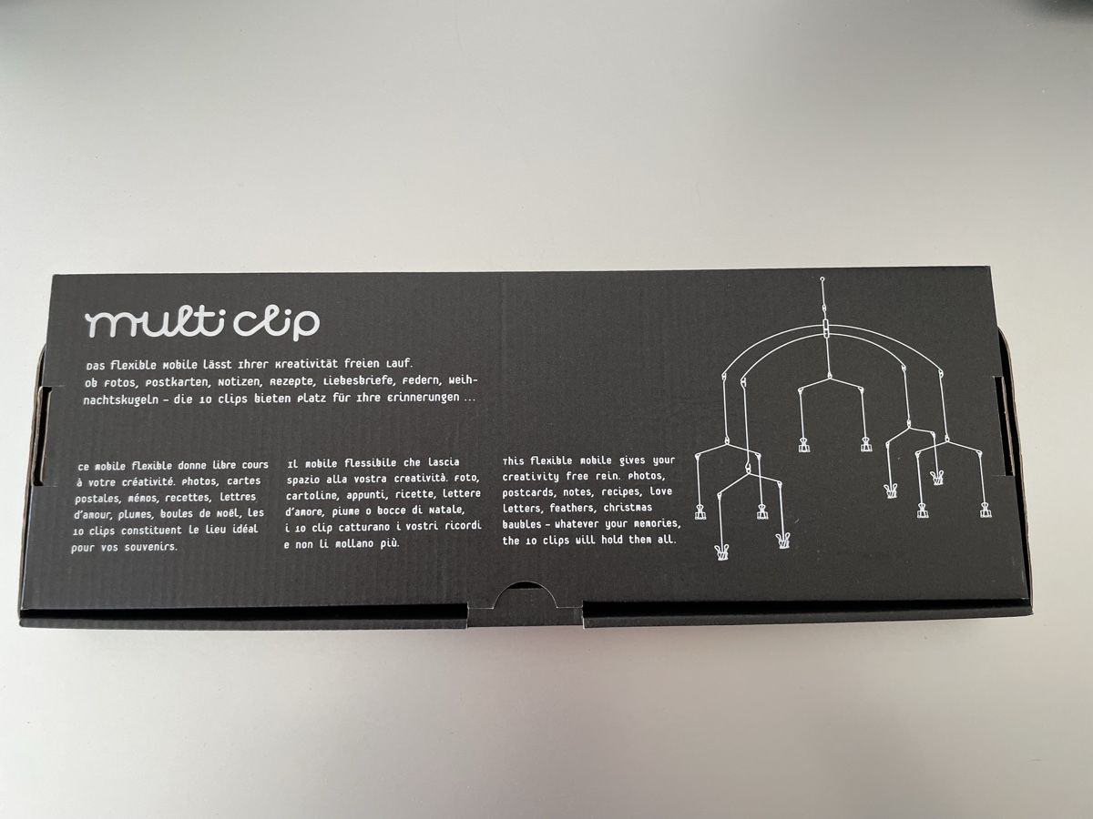 Tutte le decorazioni: Multi Clip - Notizen Mobile – Nuovo e nell'imballaggio originale da Zürich venduto da Punkt... 1