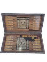 Backgammon Brettspiel Mühle