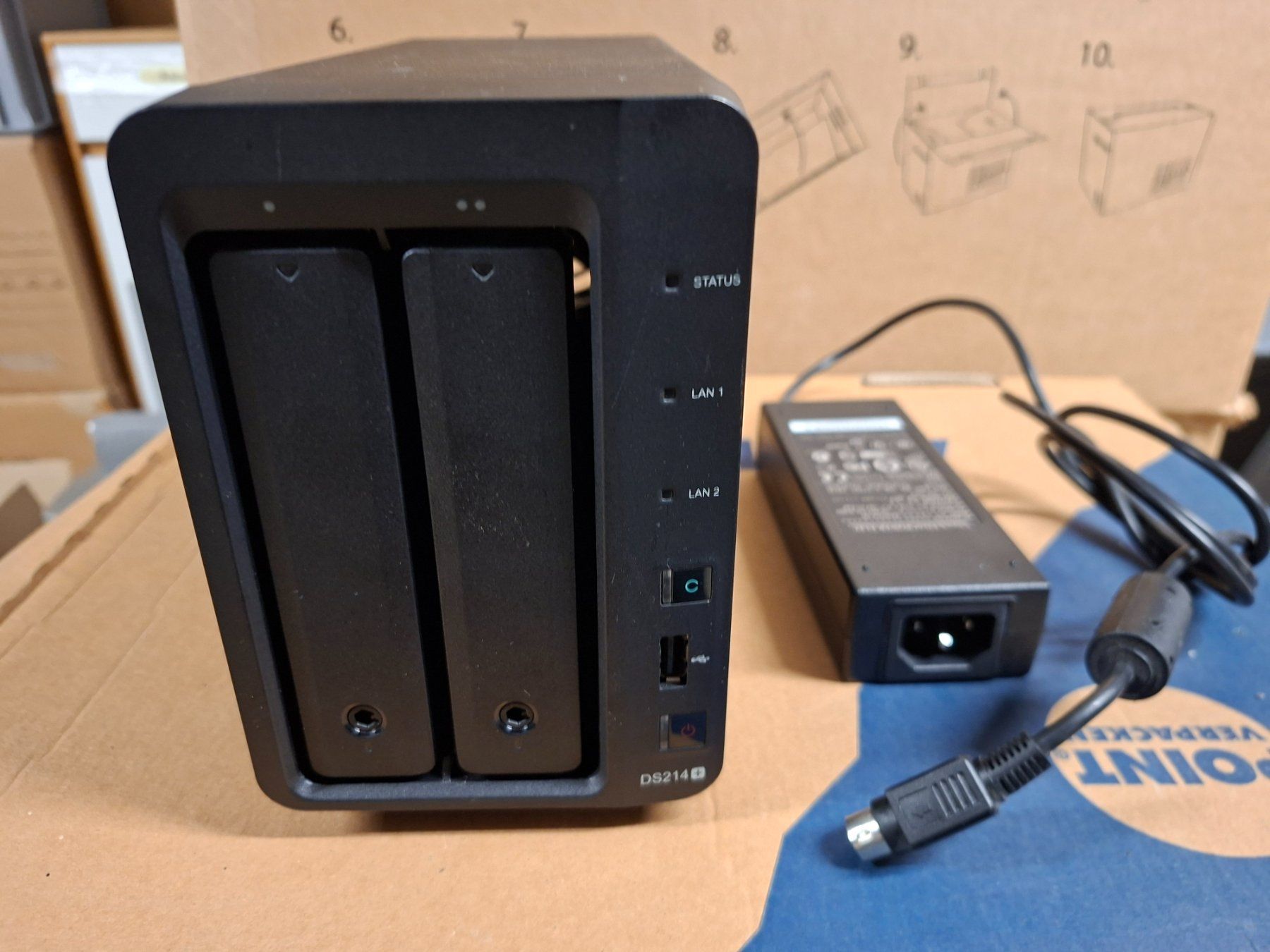 Synology Dischi rigidi: Synology DS214+ NAS – Usato da Willisau venduto da mwi-dev
