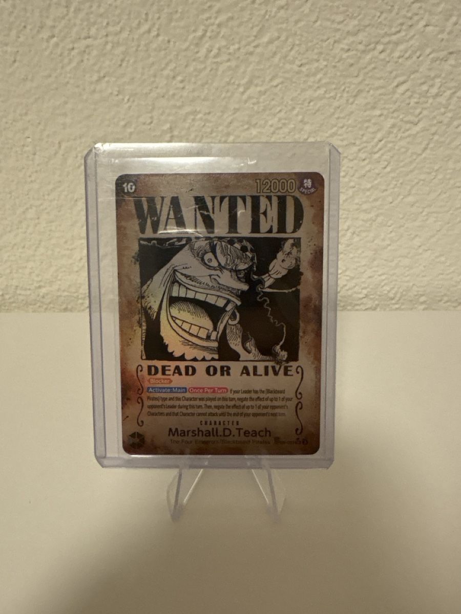 Bandai Carte collezionabili: One Piece Card Game Marshall.D.Teach OP09-093 – Nuovo (secondo la descrizione) da Wetzikon ZH venduto da regula.mrk
