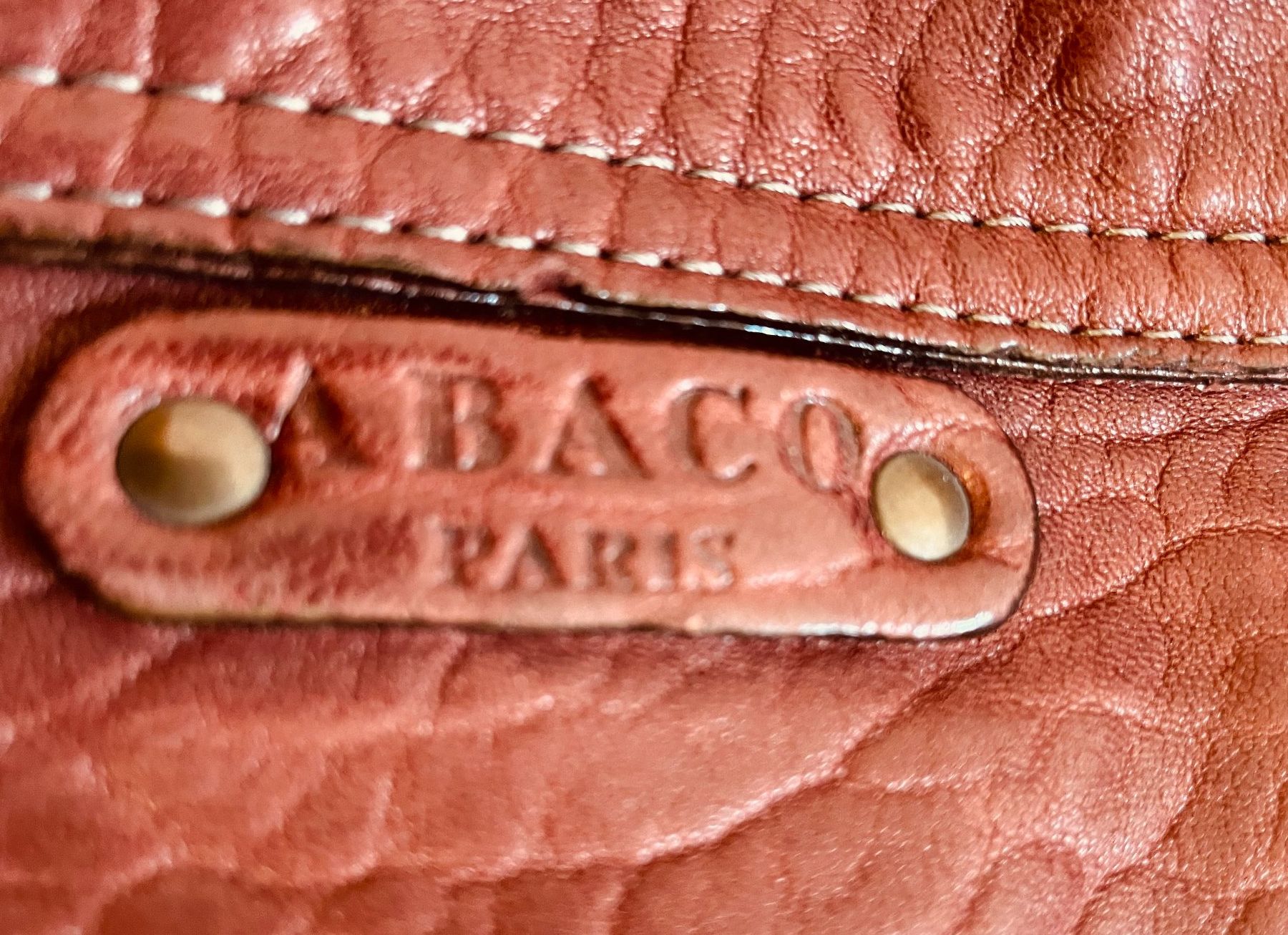 Borse da donna: Sac modèle "Jamily" Abaco Paris - bordeaux – Usato da Sugnens venduto da 555madison 6