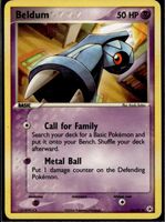 Beldum 54/101 EX Hidden Legends 2004 Pokémon Non-Holo