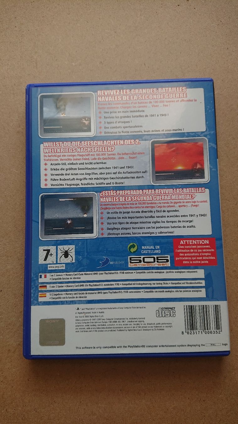 Giochi: Iron Sea ps2 – Usato da Chur venduto da FreakofRarity 1