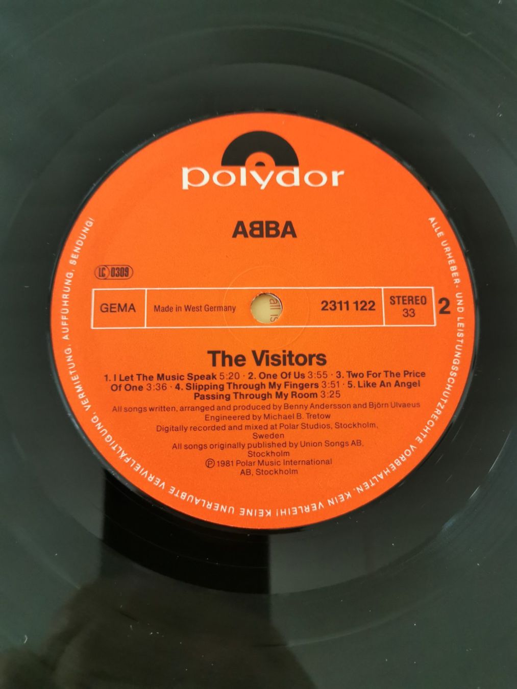 Dischi in vinile: ABBA - The Visitors - LP – Usato da St.Gallen venduto da Tamal0204 4