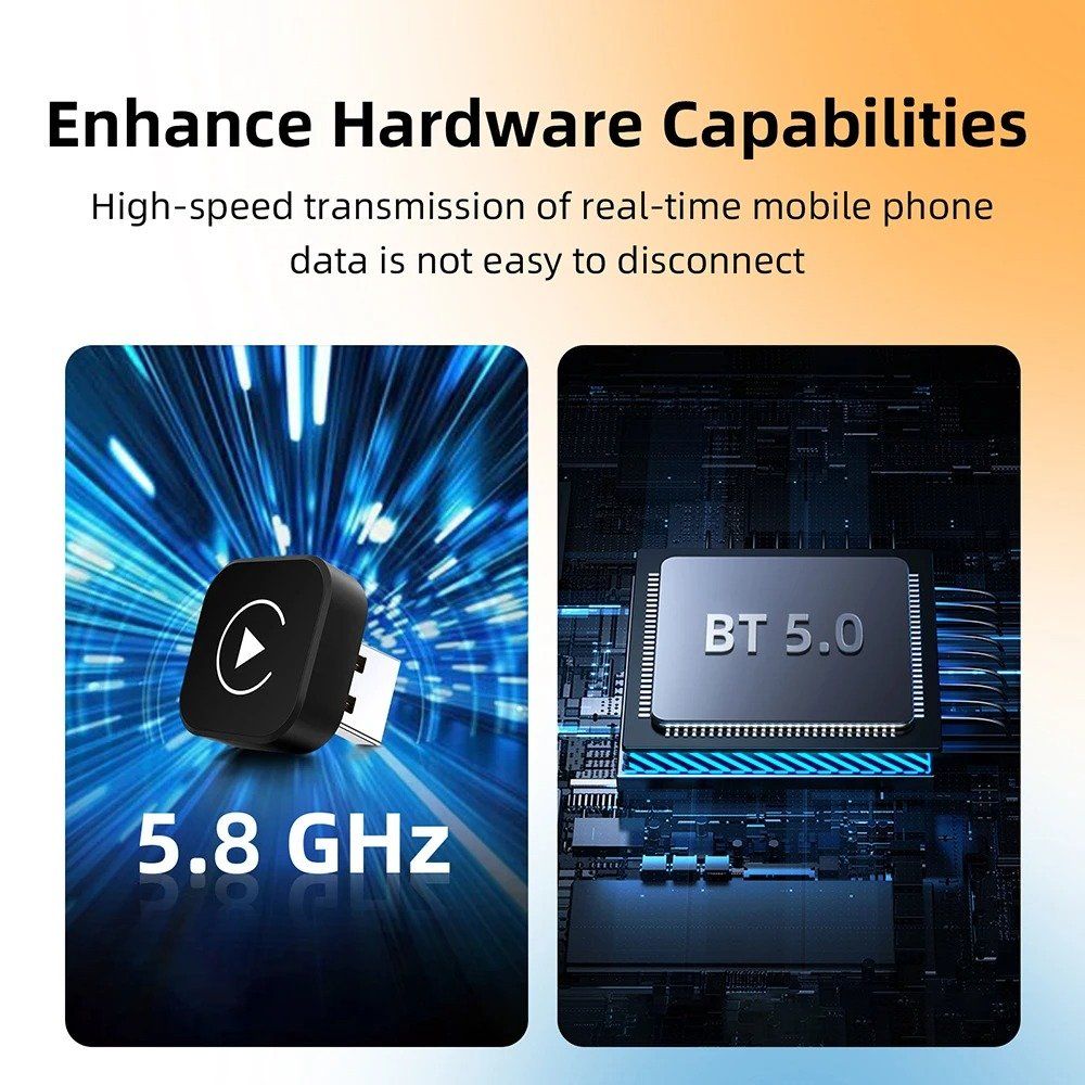 Lettore multimediale & Streamer: Wireless CarPlay Android Auto Adapter 2in1 Dongle – Nuovo e nell'imballaggio originale da St. Margrethen SG venduto da pro_7r6q 4