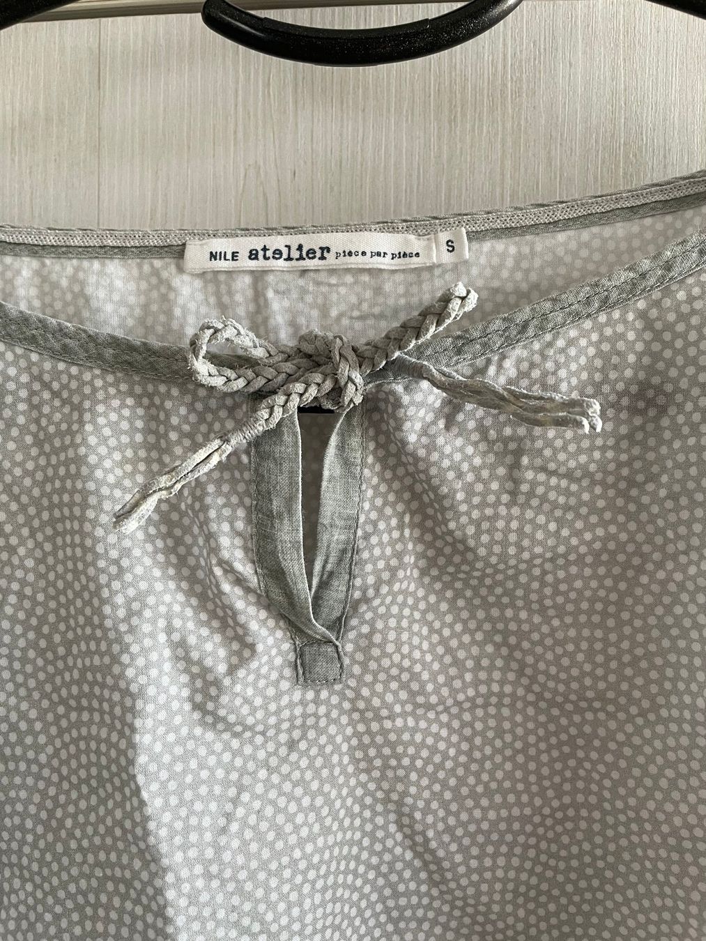 Nile Camicette: NILE atelier 100% Baumwolle Bluse - Gr. S – Usato da Kaltbrunn venduto da 123superman 1