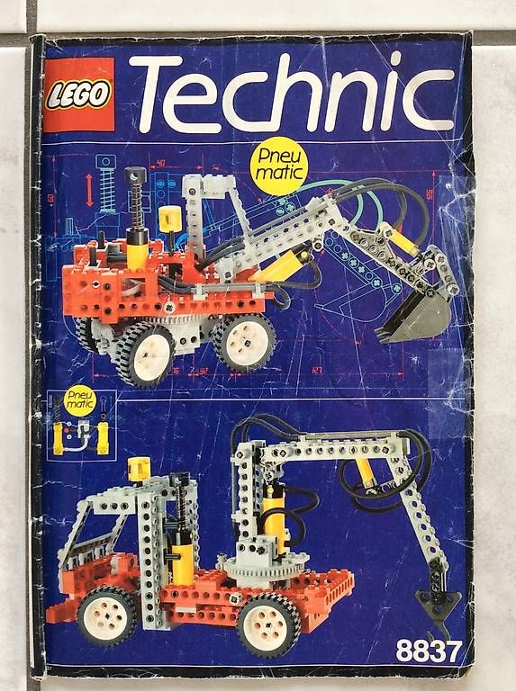 Lego Kit di costruzioni: Lego Technic Radbagger 8837 in der Originalverpackung – Usato da Willerzell venduto da Eluchs 1