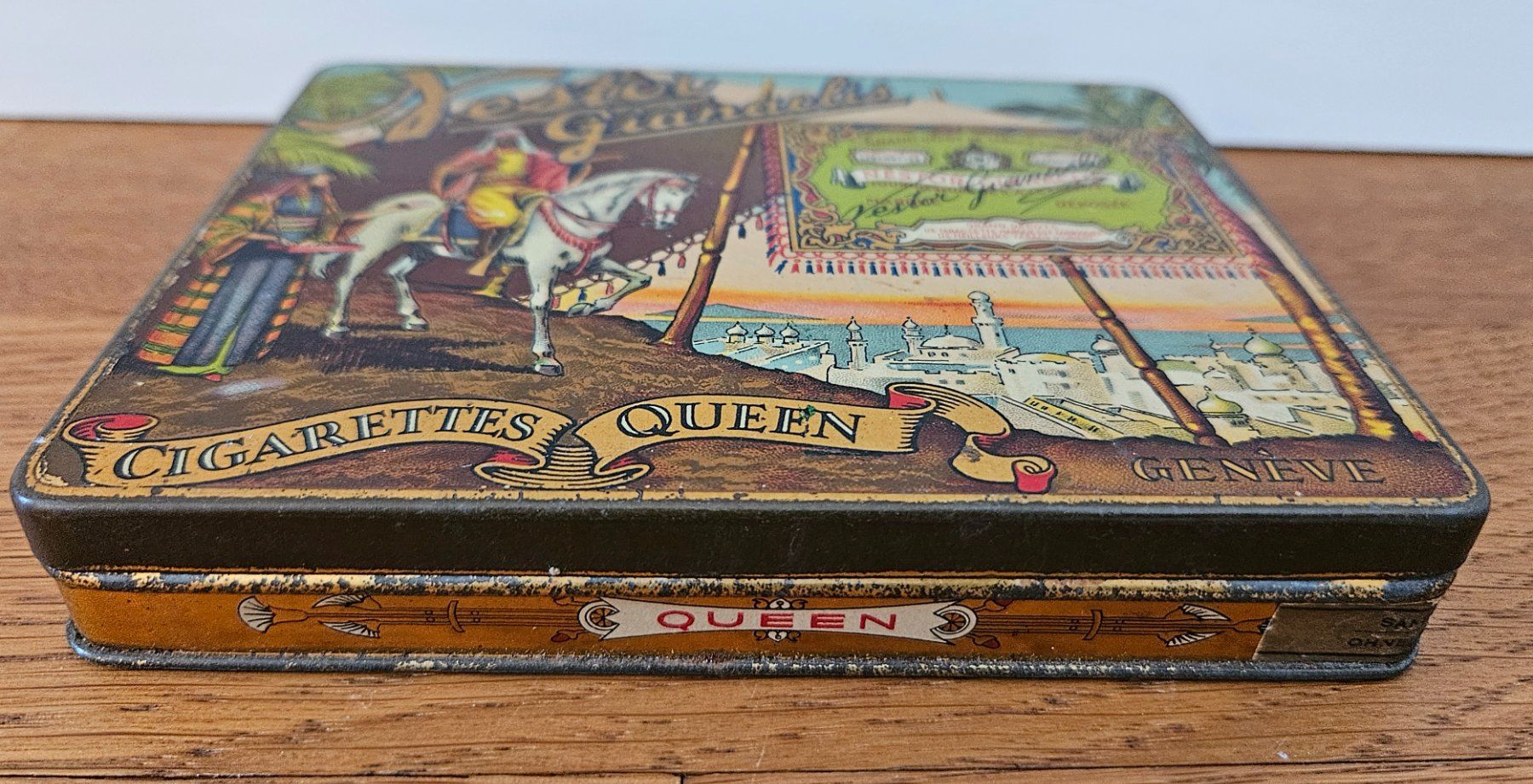 Altri Prodotti per fumatori: Tabakdose Nestor Zigarettendose Vintage Orient Blechdose Box – Usato da Birmensdorf ZH venduto da Wendepunkt... 2
