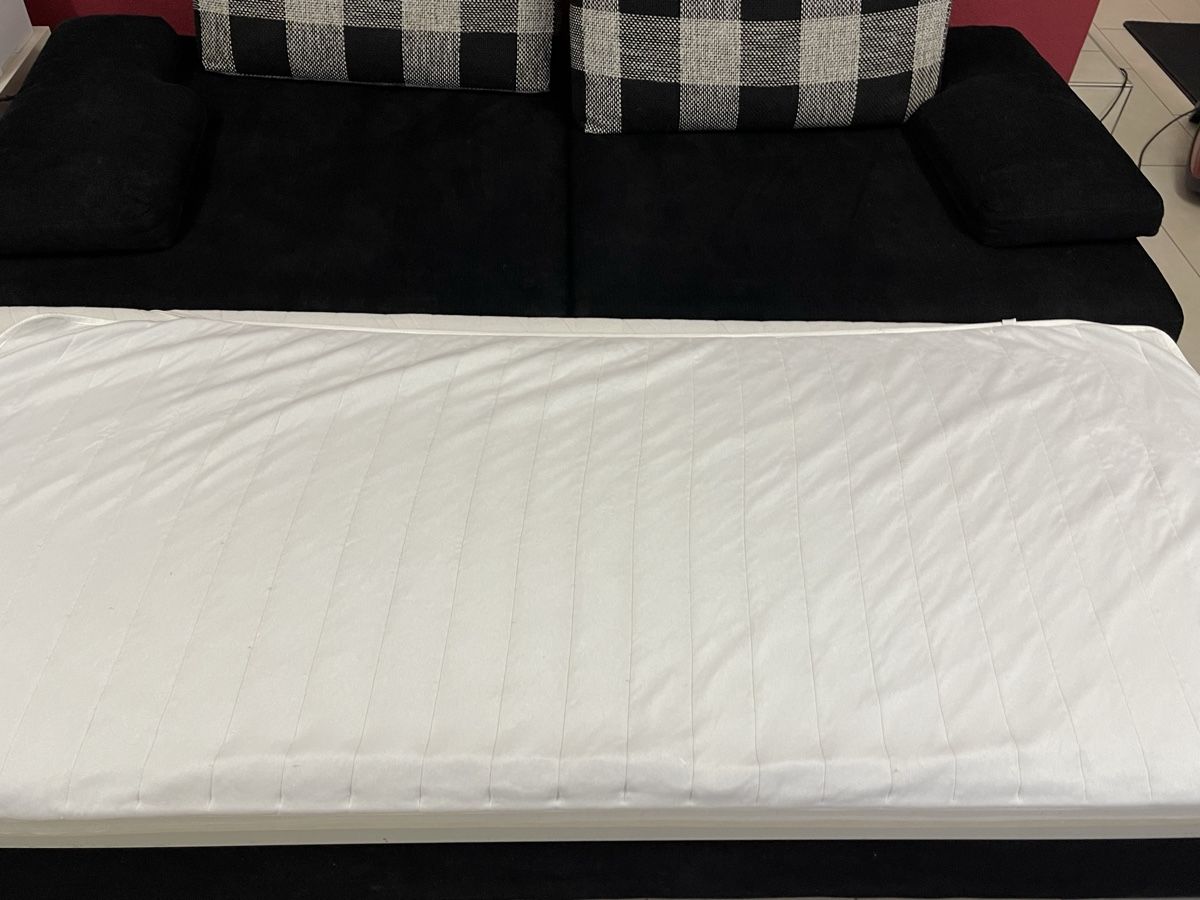 Sofas: Schwarzes Schlafsofa mit Bettfunktion - Top Zustand! – Gebraucht aus Würenlos von Mickyfare33 3