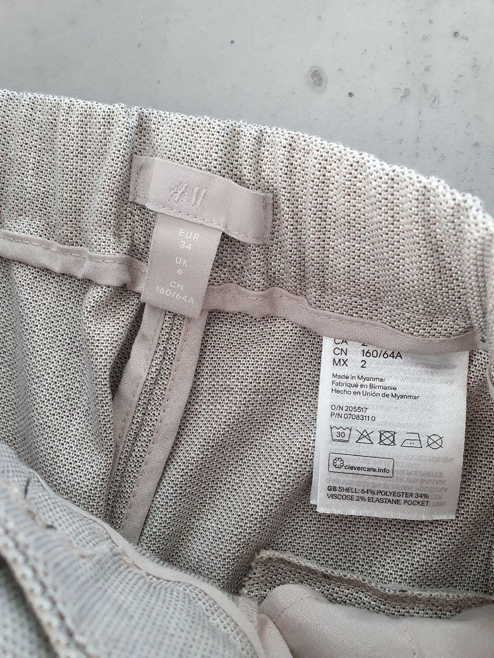 H&M Pantaloni: Stoffhose, 34 – Usato da Steinach venduto da Xamax18 3