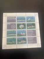 Briefmarkenblock Helvetia - Schiffe 1978, Top Zustand!