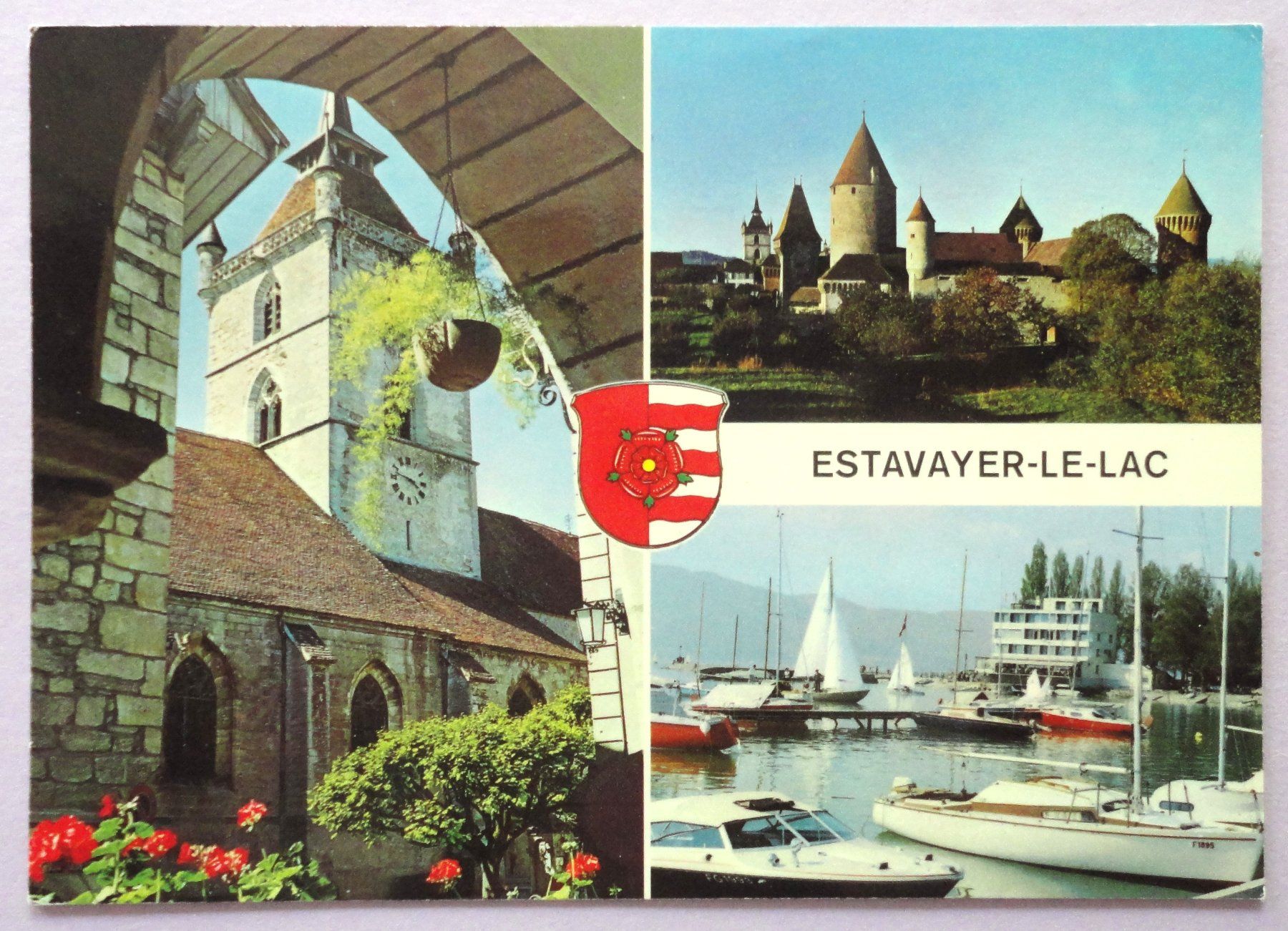 Ansichtskarten: Estavayer-le-Lac – Gebraucht aus Fétigny von Billy2miny