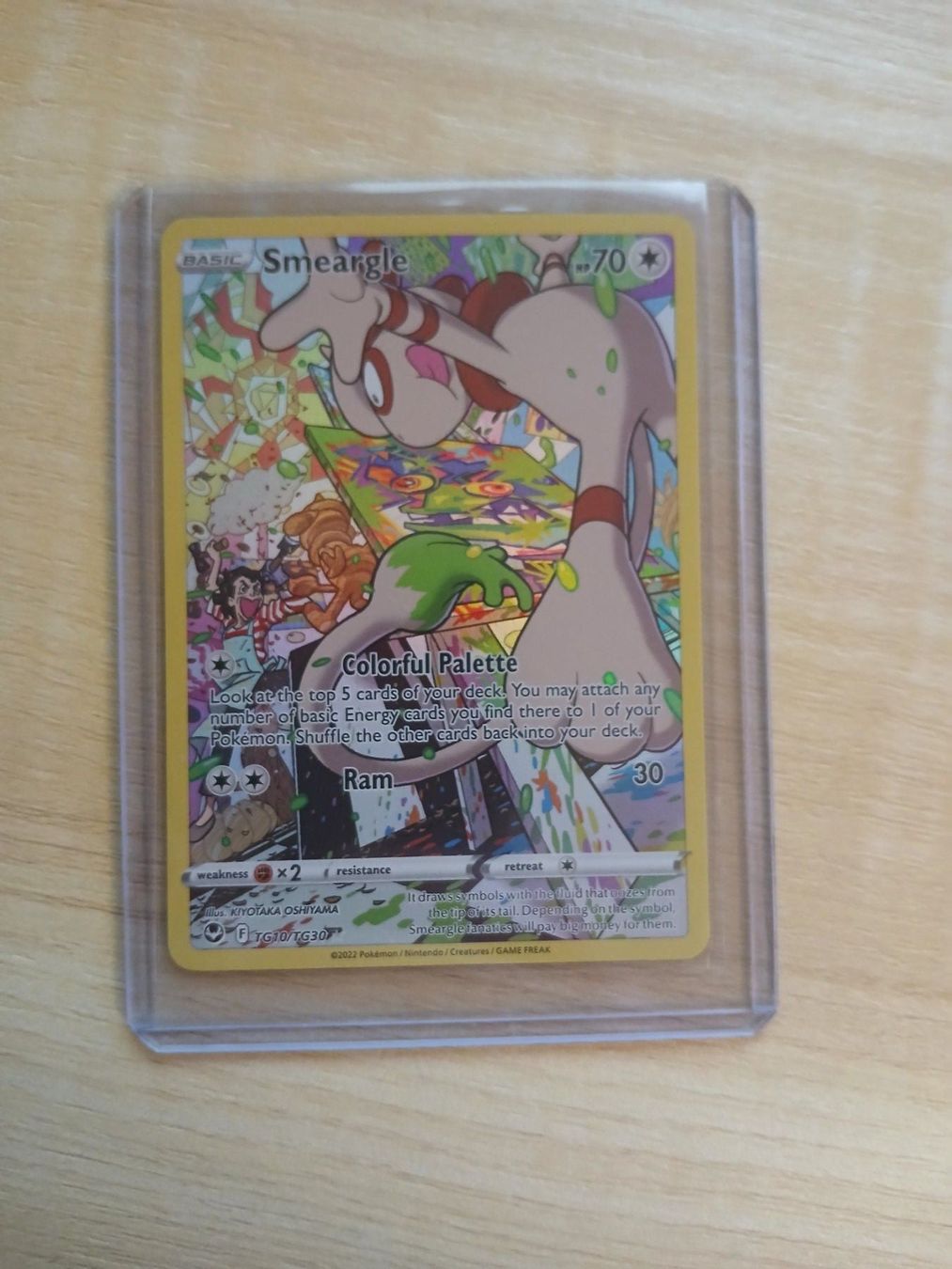Pokémon Carte collezionabili: Pokemon Smeargle TG10 Silver Tempest EN – Usato da Bülach venduto da PokeGoods.ch