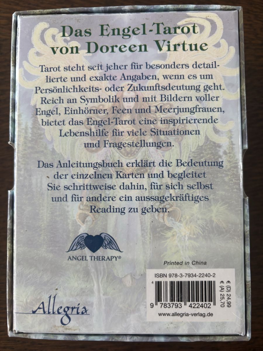 Libri: Kartenset Engel-Tarot von Doreen Virtue – Nuovo (secondo la descrizione) da Schnottwil venduto da Kolobri76 2