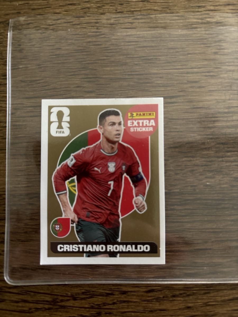 Panini Cartes à collectionner: Cristiano Ronaldo Extra Sticker Gold – Neuf (Voir description) à Rümlang par Greenforest