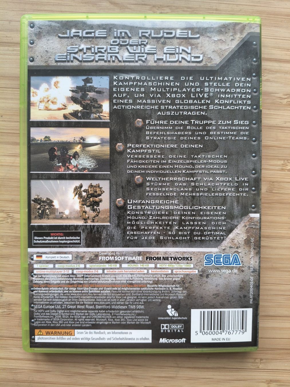 Spiele: Chromehounds (XBox 360) – Gebraucht aus Riedholz von ste_96cd 1