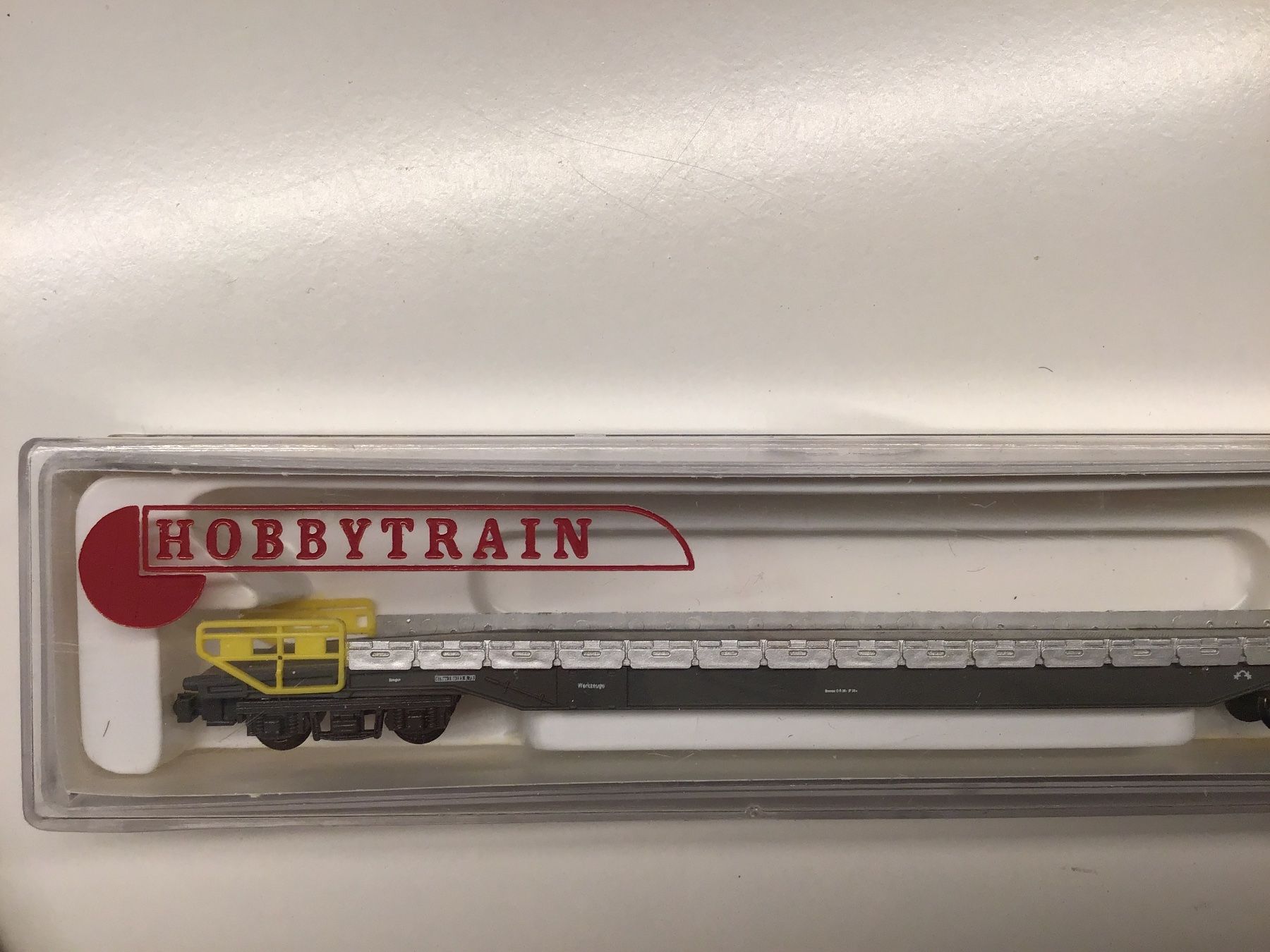 Hobbytrain Modellini di ferrovie: Hobbytrain N Flachwagen, Art.Nr. 30001 - – Usato da Männedorf venduto da Modellbau-wyss 3
