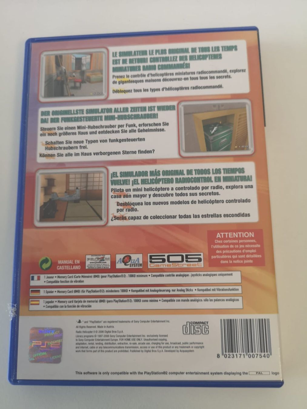 Sony Giochi: Radio Helicopter II (PS2) – Usato da Herisau venduto da Seyashop1 2
