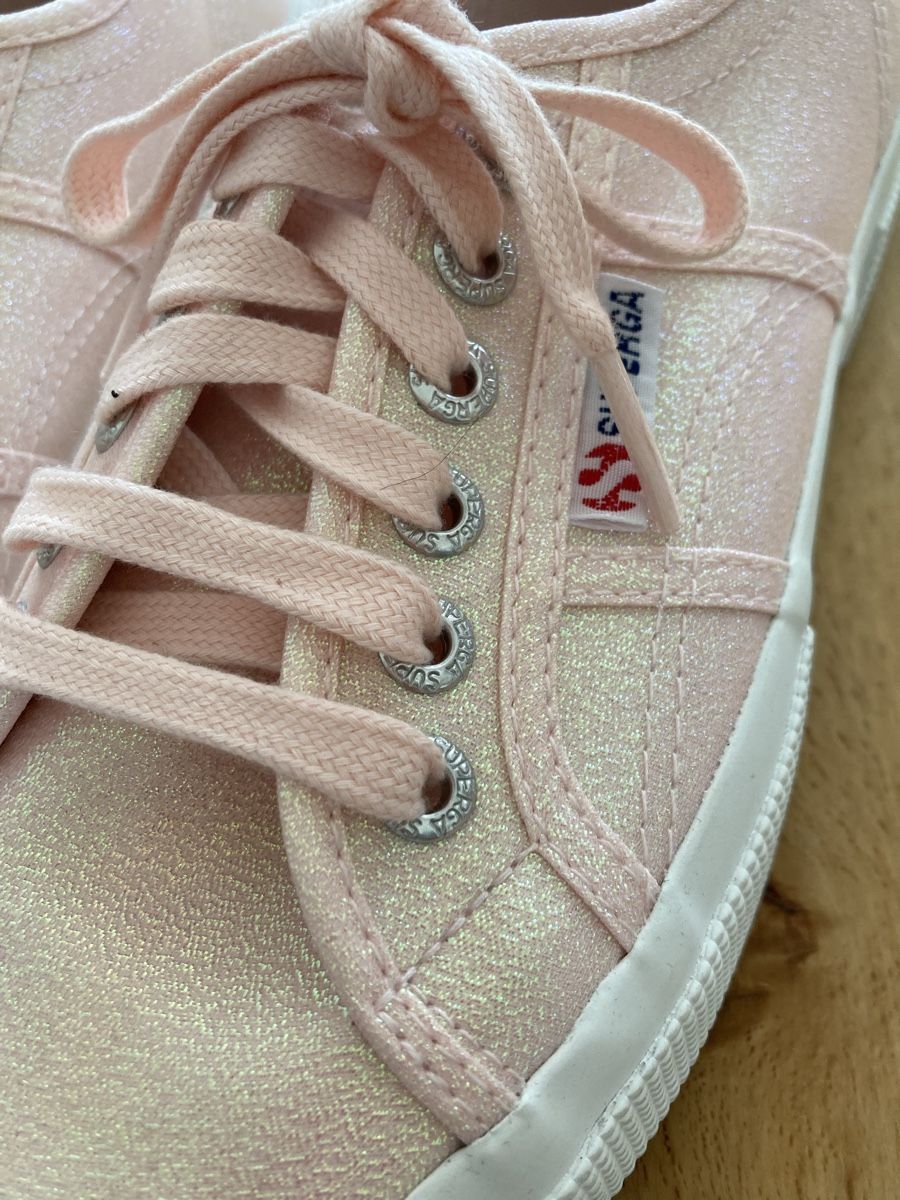Superga Damenschuhe: Superga Sneaker rosa Glitzer 39 neu – Neu (gemäss Beschreibung) aus Rickenbach ZH von Vanijo 5