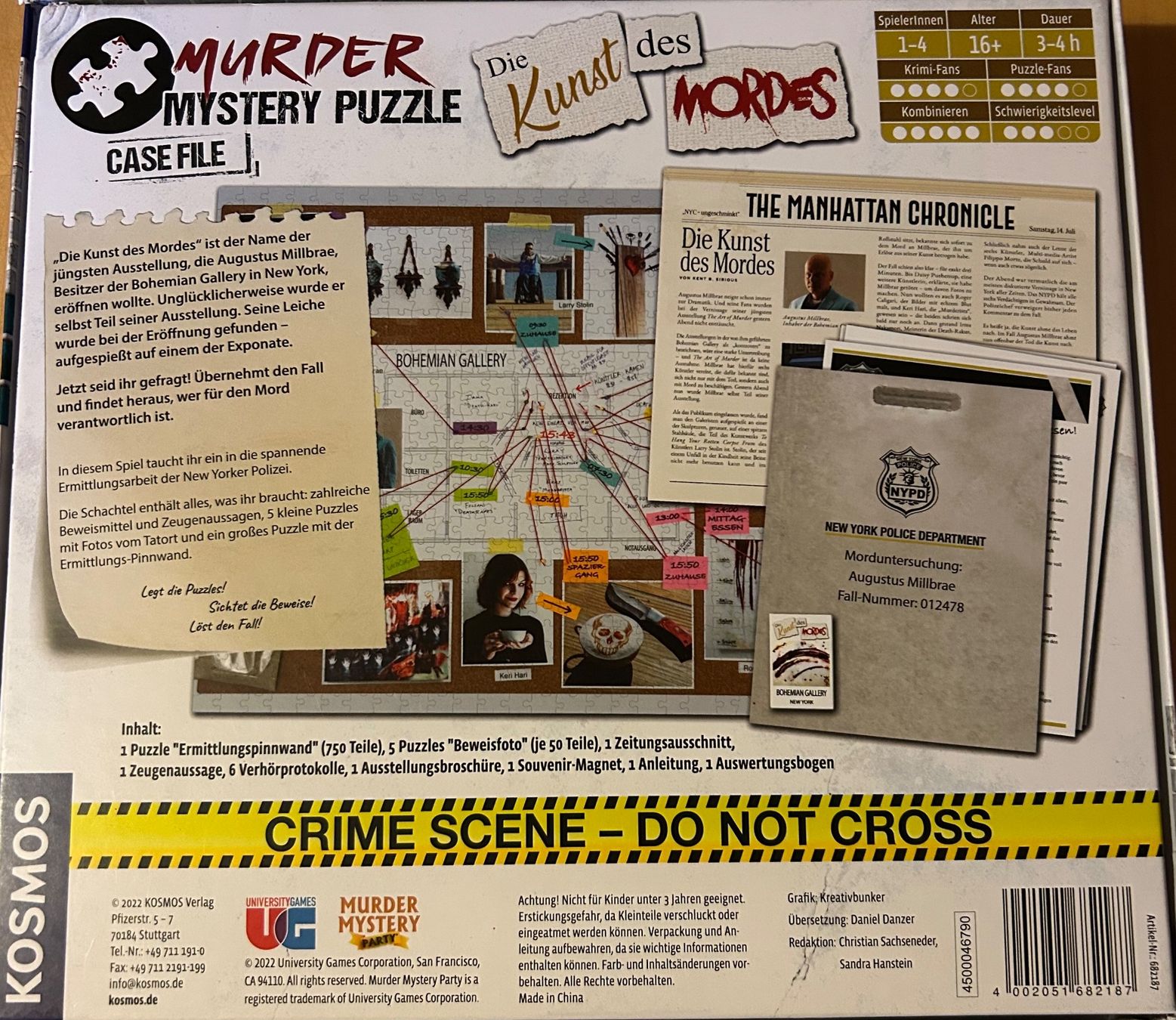 Puzzle: Murder Mistery Puzzle – Usato da Oberdiessbach venduto da Tickli 1