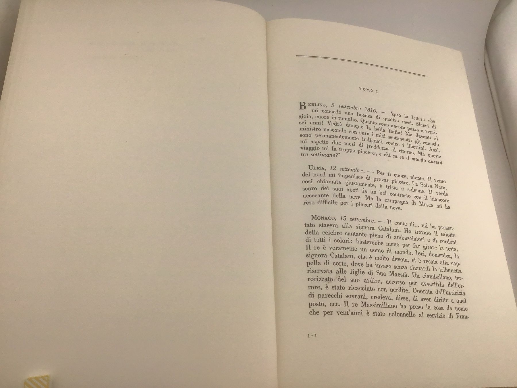 Libri: Stendhal, Roma Napoli e Firenze, Parenti Editore, 1960 – Nuovo (secondo la descrizione) da Nods venduto da loredana18 6