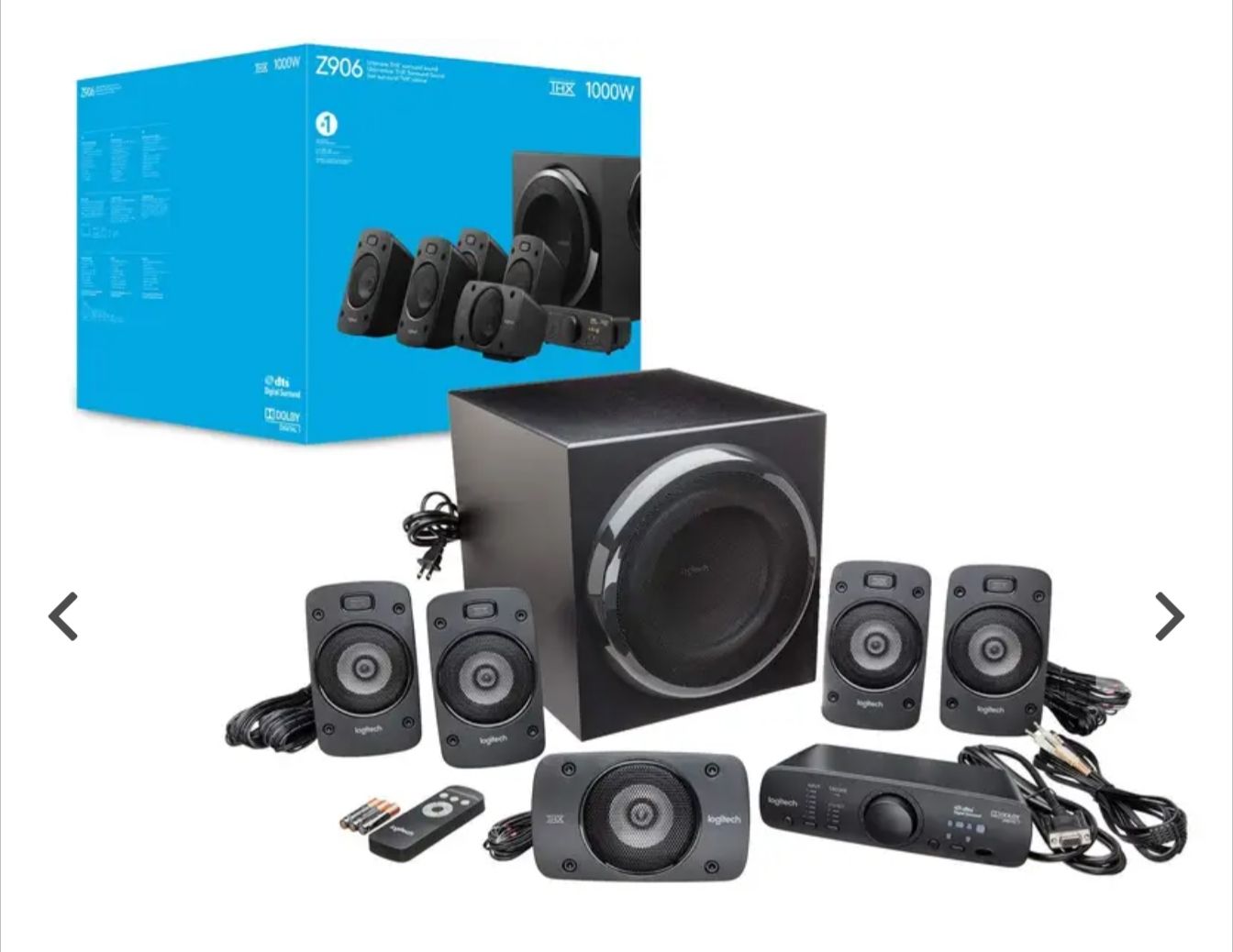 Logitech Home Cinema: Logitech Soundanlage Z906 – Usato da Therwil venduto da jef_2ffl 8