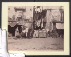 Fotografie Napoli, Neapolitaner vor ihre