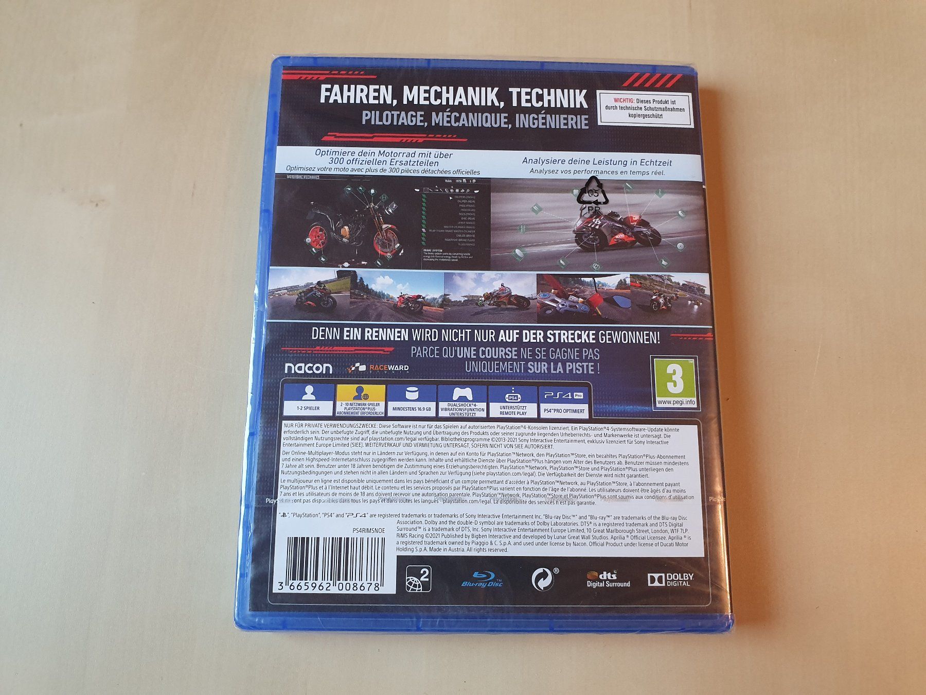 Sony Giochi: Rims Racing neu und ovp – Nuovo e nell'imballaggio originale da Stansstad venduto da collectorsshop 1